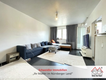 Attraktive Kapitalanlage! Vermietete 2-Zimmer-Wohnung mit Balkon in Nürnberg-Muggenhof, 90429 Nürnberg, Wohnung