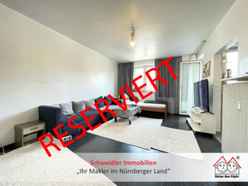 Attraktive Kapitalanlage! Vermietete 2-Zimmer-Wohnung mit Balkon in Nürnberg-Muggenhof, 90429 Nürnberg, Wohnung