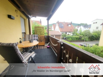 3-Zimmer-Wohlfühlwohnung mit großem Balkon und Garage in Schnaittach zur Miete, 91220 Schnaittach, Wohnung