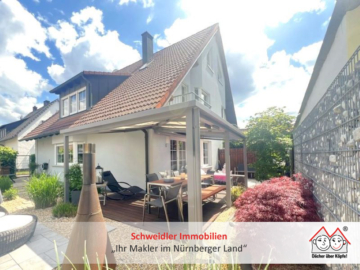 Koffer packen, einziehen und wohlfühlen! Moderne Doppelhaushälfte in Behringersdorf zum Kauf, 90571 Schwaig-Behringersdorf, Haus