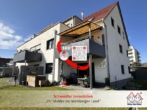 Hausansicht vom Garten - Gartentraum! TOP moderne 3+2-Zimmer-ETW mit 139 m² Gesamtfläche (!) in herrlicher Lage von Hersbruck
