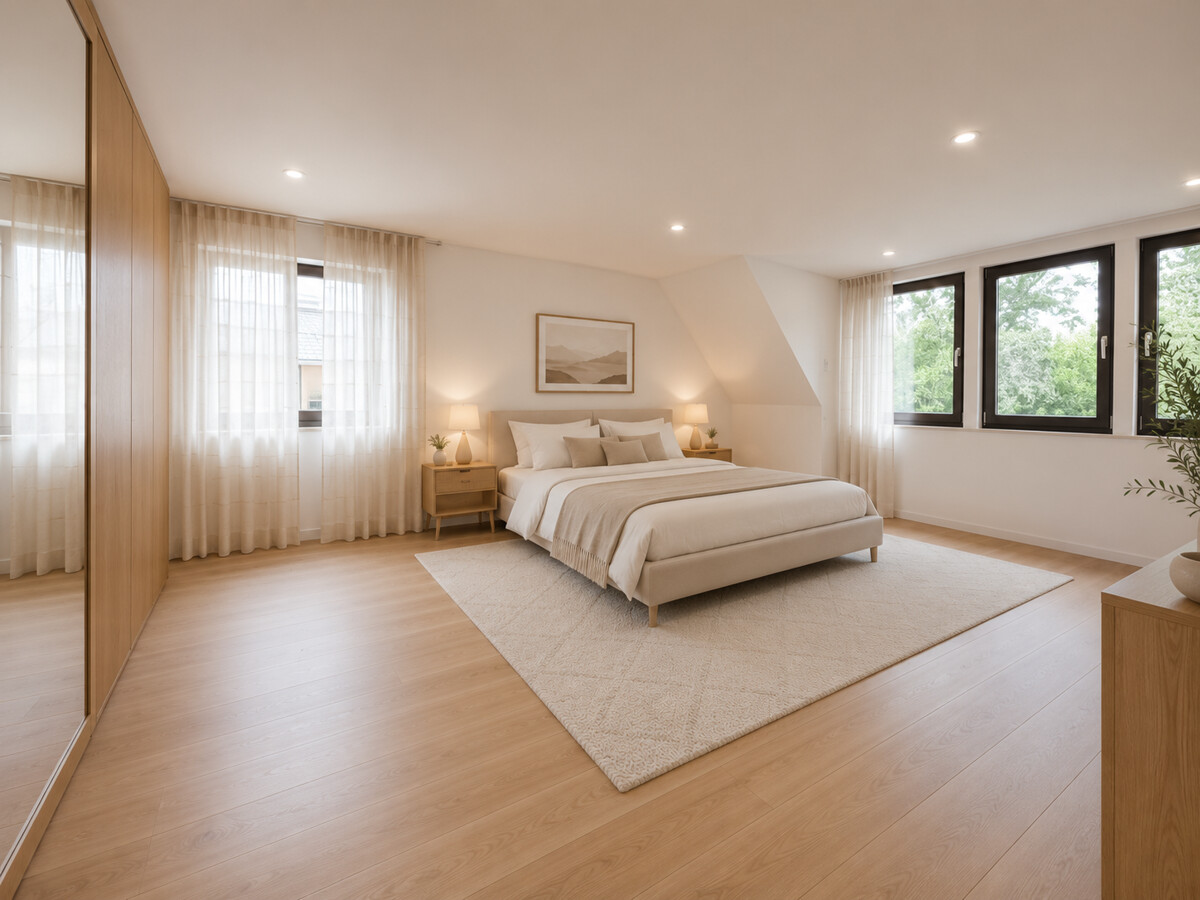 Schlafzimmer KI-generiert