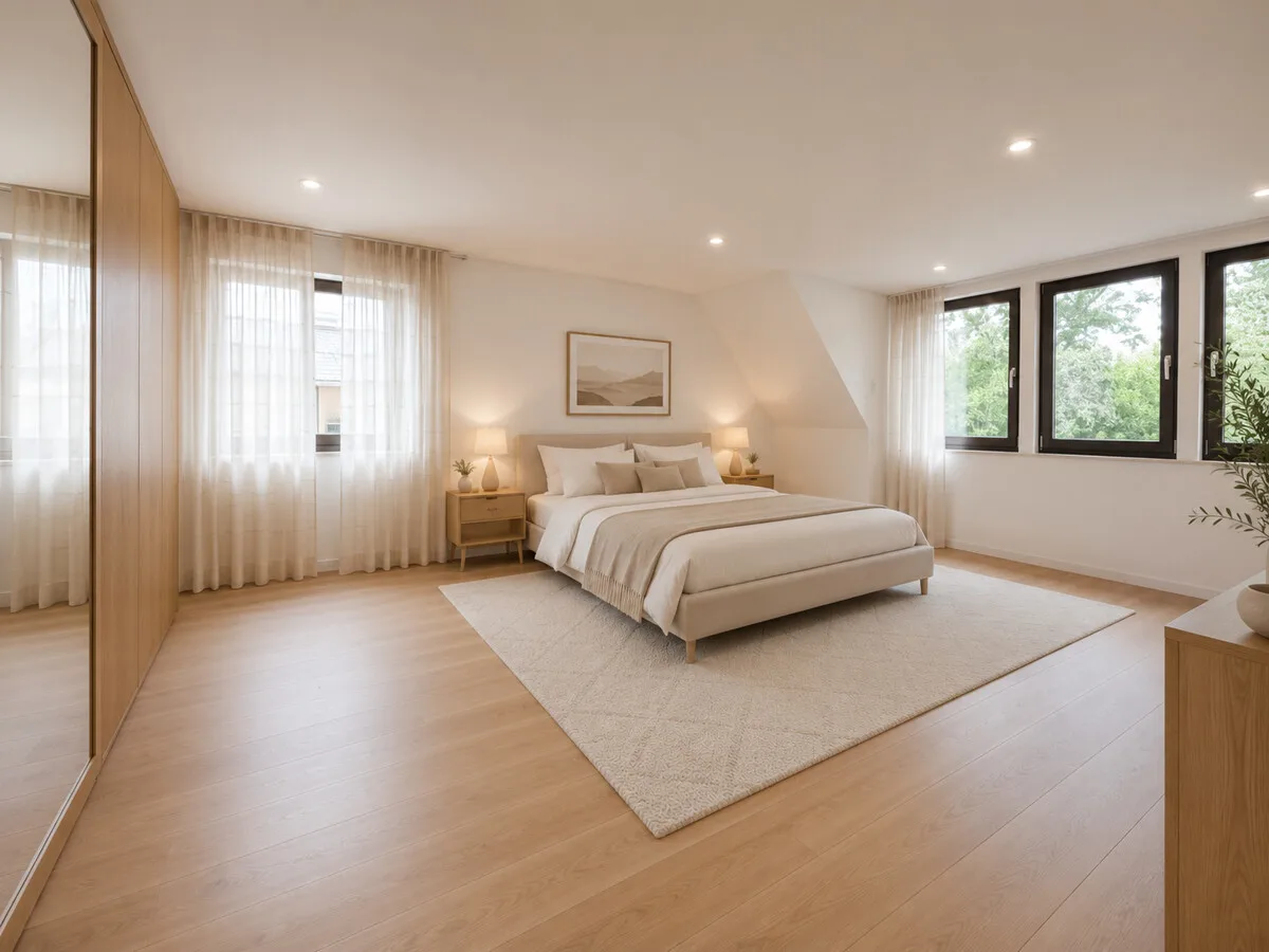 Schlafzimmer KI-generiert