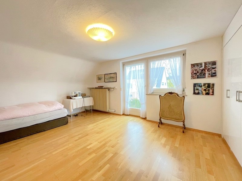 Schlafzimmer mit Balkon