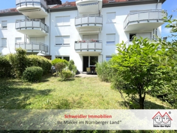 Gartenglück im Erdgeschoss! Moderne 2-Zimmer-Wohnung mit eigenem Garten in Unterasbach, 90522 Oberasbach, Wohnung