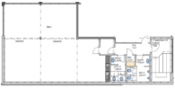 Grundriss OG - Büro 2 - Ihre Chance! Großzügige, loftähnliche Gewerbefläche im 1. OG in „Sichtlage“ von Lauf-Wetzendorf