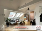 Wohnen - Über den Dächern von Johannis: Schöne 2-Zimmer-DG-Wohnung mit Dachbalkon zur Miete (5. OG)