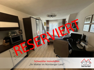 TOP gepflegtes 1-Zimmer-Apartment mit Balkon & Kfz-Stellplatz in Lauf (S-Bahnnähe) zur Kapitalanlage, 91207 Lauf, Wohnung