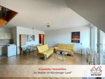 Schöne 2-Zimmer-Maisonettewohnung mit Balkon, Küchenzeile, TG-Stellplatz und Aufzug in Nürnberg, 90459 Nürnberg, Maisonettewohnung