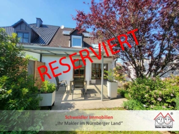 Top modernisierte Doppelhaushälfte mit neu angelegtem Garten & Garage in ruhiger Lage von Schnaittach, 91220 Schnaittach, Haus