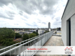 Aussicht von der Terrasse - Licht, Luft, Leben: 2-Zimmer-Neubau-Traum mit XXL-Dachterrasse Nürnberg Ost