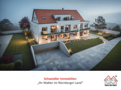 WOW: 2-Zimmer-Neubau-DG-Eigentumswohnung mit Lift und Dachterrasse in Lauf-Heuchling, 91207 Lauf an der Pegnitz, Penthousewohnung