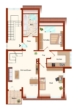 Grundriss - Schönes Anlageobjekt! Gepflegte 3-Zimmer-Eigentumswohnung mit Balkon & Kfz-Stellplatz in Cadolzburg
