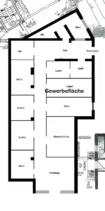 Grundrissskizze