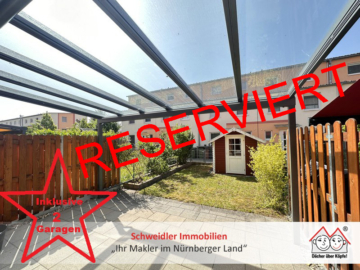 Familienglück inklusive 2 Garagen!!! Sonniges Reihenhaus mit 5 Zimmern und Dachterrasse in Feucht, 90537 Feucht, Haus