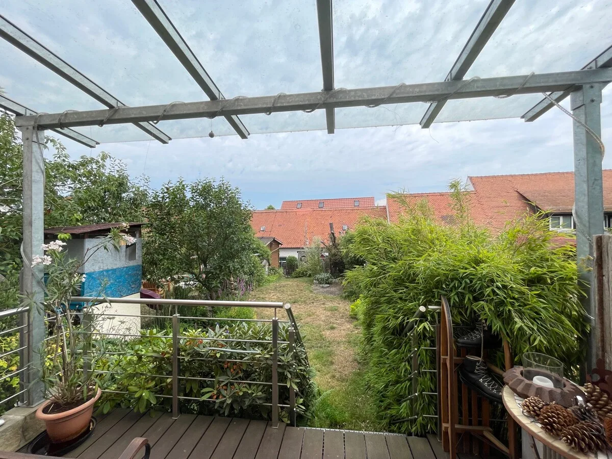 Überdachte Terrasse
