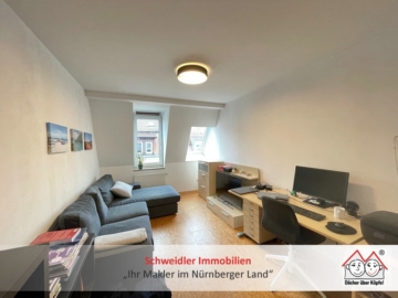 Nürnberg-Johannis: Moderne 2-Zimmer-DG-Wohnung mit EBK in schönem Jugendstilgebäude zur Miete, 90408 Nürnberg, Wohnung