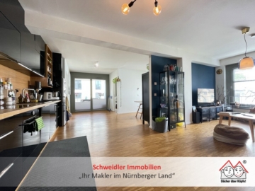 Modern, urban, flexibel: 3- bis 4-Zimmer-Wohnung (Bj. 2021!) mit Loggia in der Fürther-Oststadt, 90762 Fürth, Wohnung
