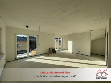WOW! Traumhafte 3-Zimmer-Maisonette-Wohnung mit Sonnenbalkon in Fürth-Vach (NEUBAU-Erstbezug), 90768 Fürth, Wohnung