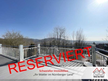 Atemberaubender Fernblick – Modernes Einfamilienhaus mit Garage in Toplage von Schnaittach, 91220 Schnaittach, Einfamilienhaus
