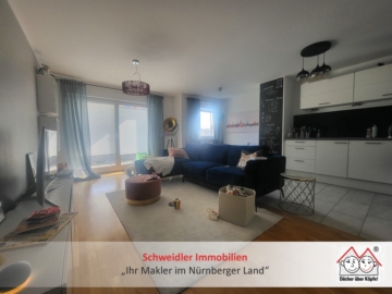 Moderne 3-Zimmer-Wohnung mit Balkon und Tiefgarage in Nürnberg-Rehof zur Miete, 90482 Nürnberg, Wohnung