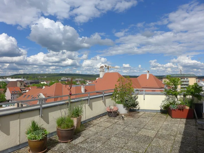Gemeinschaftliche Dachterrasse