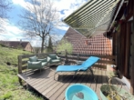 1.OG Anbau Terrasse - Ein Haus, das Geschichten erzählt – Einzigartiges Einfamilienhaus mit Einliegerwohnung in Simmelsdorfer OT