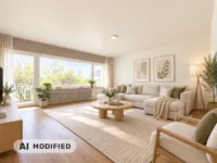 Wohnzimmer EG KI-Visualisierung nach Renovierung