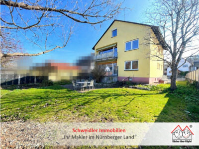 Geräumiges Zweifamilienhaus mit über 200 m² Wohnfläche in ruhiger Lage von Rückersdorf, 90607 Rückersdorf, Zweifamilienhaus