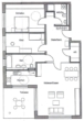 Grundriss - Modern & schick! Gepflegte 3-Zimmer-Erdgeschosswohnung mit Terrasse in Ortsrandlage von Oberasbach