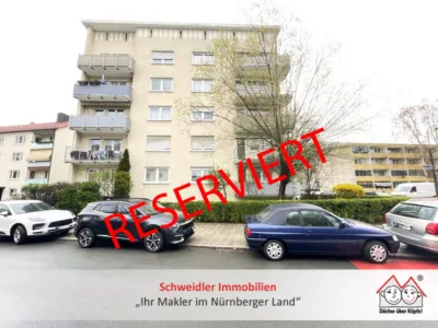 Kapitalanlage! Sehr gut vermietete 3-Zimmer-Wohnung mit Balkon in Nürnberg-Langwasser, 90473 Nürnberg, Etagenwohnung