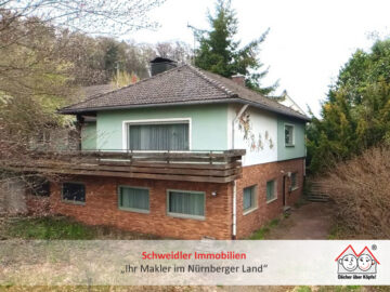 XXL-Bungalow mit viel Potenzial und tollen Nutzungsmöglichkeiten in ruhiger Lage von Hiltpoltstein, 91355 Hiltpoltstein, Bungalow