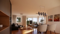 Visualisierung Wohnbereich - NEUBAU-WOHNTRAUM für Familien!!! Freistehendes EFH in naturnaher Lage von Rückersdorf