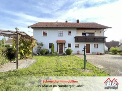 Ach du liebe Scheune! Großes Einfamilienhaus mit Scheune, Hof & Garten in Lauf-Bullach, 91207 Lauf an der Pegnitz / Bullach, Einfamilienhaus zum Kauf