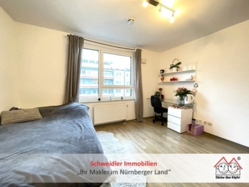 TOP-Kapitalanlage!! Modernes 1-Zimmer-Studenten-Apartment (Bj. 2013) in zentraler Nürnberger Lage, 90443 Nürnberg, Wohnung