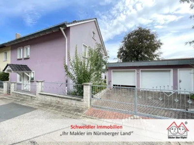 1 Haus, 2 Zuhause! Tolles Zweifamilienhaus mit Doppelgarage in Pommelsbrunn-Hohenstadt, 91224 Pommelsbrunn / Hohenstadt, Zweifamilienhaus