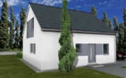 Ansicht - Endlich Eigenheim: Neubau Einfamilienhaus auf über 500 m² großem Grundstück in naturnaher Lage von Rückersdorf