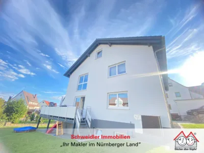 Rarität zur Miete – moderne Doppelhaushälfte! Neubauqualität trifft auf A+-Energiestandard!, 91220 Schnaittach, Doppelhaushälfte