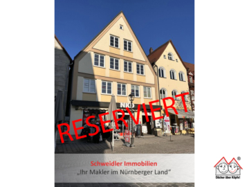 Rarität: Wohn- & Geschäftshausensemble mit zusätzlichem Grundstück im Herzen von Lauf a. d. Pegnitz, 91207 Lauf, Renditeobjekt