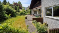 Garten mit Terrasse - Exklusives Wohnen in Lauf-Rudolfshof – Einfamilienhaus mit über 220 m² Wohnfläche und Doppelgarage
