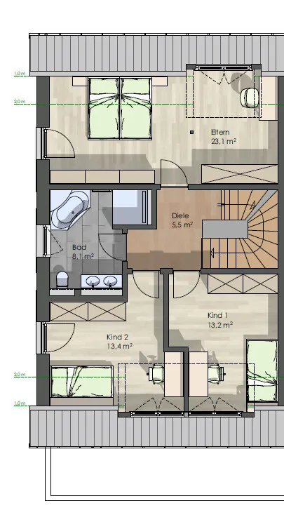 Grundriss / DG