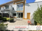 Ansicht Terrasse - Baujahr 2000 trifft rund 160 m² Wohnfläche – Reiheneckhaus mit Carport in Rückersdorf-Strengenberg
