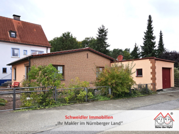 Charmanter, teilsanierter Bungalow in Neunkirchen am Sand – ideal für Singles, Paare & Kleinfamilien, 91233 Neunkirchen, Haus