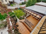 Blick auf den Garten - Preiswertes Reihenmittelhaus mit Garage in ruhiger Wohnlage von Diepersdorf