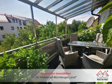 Rarität: 5-Zimmer-Wohnung mit Balkon & Garten auf zwei Ebenen in Hersbruck, 91217 Hersbruck, Wohnung