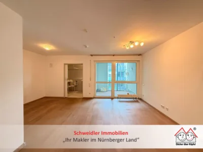Attraktives 1-Zimmer-Seniorenapartment mit Loggia & Einbauküche im Lämmerzahlstift in Neunkirchen, 91233 Neunkirchen am Sand, Etagenwohnung