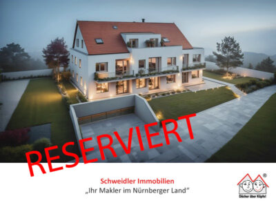 Ihr 3-Zimmer-Neubau-Traum mit Terrasse und Gartenanteil in Lauf-Heuchling, 91207 Lauf an der Pegnitz, Erdgeschosswohnung