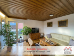 Wohnzimmer - Natur pur! Schöne 2-Zimmer-Balkon-Wohnung mit Einbauküche & Garagenstellplatz in Sollenberg