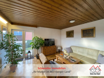 Natur pur! Schöne 2-Zimmer-Balkon-Wohnung mit Einbauküche & Garagenstellplatz in Sollenberg, 91322 Gräfenberg, Wohnung