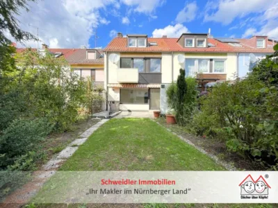 Lieblingslage Entensee! Attraktives Reihenmittelhaus und schönem Garten in Top-Lage von Rückersdorf, 90607 Rückersdorf, Reihenmittelhaus